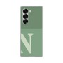 Clear Case［ オリジナル - initial two tone - N green ］