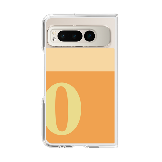 Clear Case［ Original - initial two tone - O orange ］