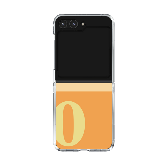 Clear Case［ Original - initial two tone - O orange ］