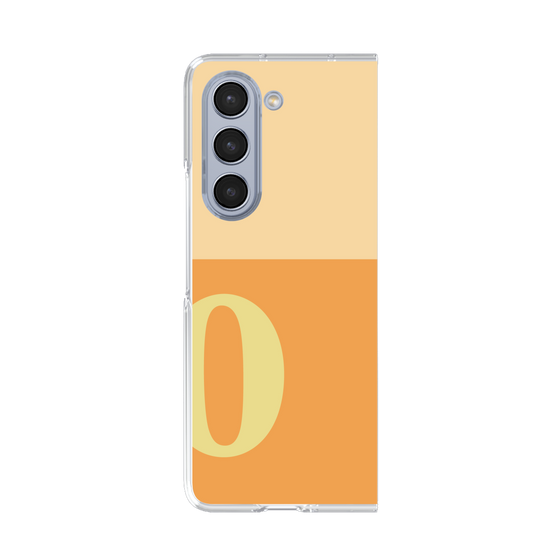 Clear Case［ Original - initial two tone - O orange ］
