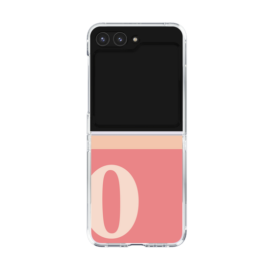 Clear Case［ Original - initial two tone - O pink ］