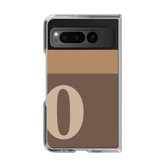 Clear Case［ Original - initial two tone - O brown ］