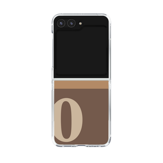Clear Case［ Original - initial two tone - O brown ］