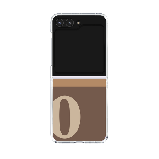 Clear Case［ Original - initial two tone - O brown ］