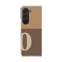 Clear Case［ Original - initial two tone - O brown ］