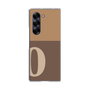 Clear Case［ オリジナル - initial two tone - O brown ］