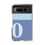 Clear Case［ Original - initial two tone - O blue ］