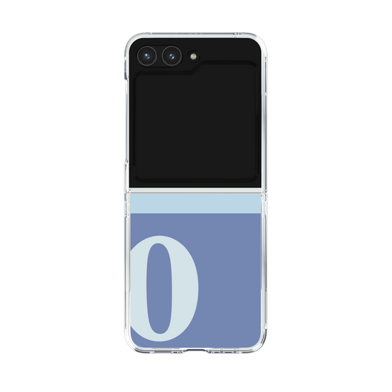 Clear Case［ Original - initial two tone - O blue ］