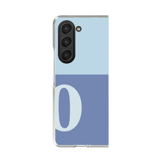 Clear Case［ Original - initial two tone - O blue ］