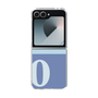 Clear Case［ オリジナル - initial two tone - O blue ］
