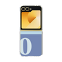 Clear Case［ オリジナル - initial two tone - O blue ］