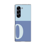 Clear Case［ オリジナル - initial two tone - O blue ］