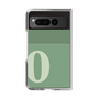 Clear Case［ Original - initial two tone - O green ］
