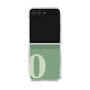 Clear Case［ Original - initial two tone - O green ］
