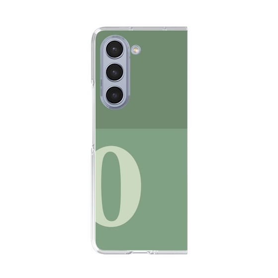 Clear Case［ Original - initial two tone - O green ］
