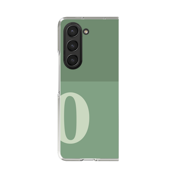 Clear Case［ Original - initial two tone - O green ］