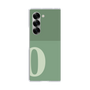 Clear Case［ オリジナル - initial two tone - O green ］