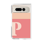 Clear Case［ Original - initial two tone - P pink ］