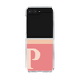 Clear Case［ Original - initial two tone - P pink ］