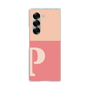 Clear Case［ オリジナル - initial two tone - P pink ］