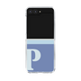 Clear Case［ Original - initial two tone - P blue ］