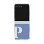 Clear Case［ Original - initial two tone - P blue ］