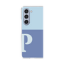 Clear Case［ Original - initial two tone - P blue ］