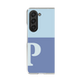 Clear Case［ Original - initial two tone - P blue ］