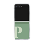 Clear Case［ Original - initial two tone - P green ］