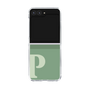 Clear Case［ Original - initial two tone - P green ］