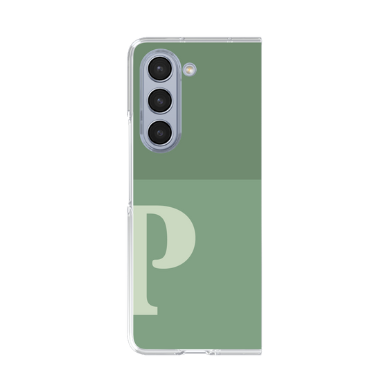 Clear Case［ Original - initial two tone - P green ］