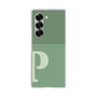 Clear Case［ オリジナル - initial two tone - P green ］