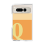 Clear Case［ Original - initial two tone - Q orange ］