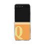 Clear Case［ Original - initial two tone - Q orange ］