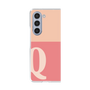 Clear Case［ Original - initial two tone - Q pink ］
