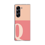 Clear Case［ オリジナル - initial two tone - Q pink ］
