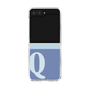 Clear Case［ Original - initial two tone - Q blue ］