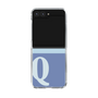 Clear Case［ Original - initial two tone - Q blue ］