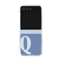 Clear Case［ Original - initial two tone - Q blue ］