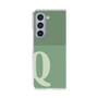 Clear Case［ Original - initial two tone - Q green ］