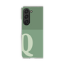Clear Case［ Original - initial two tone - Q green ］