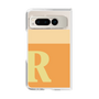 Clear Case［ Original - initial two tone - R orange ］