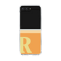 Clear Case［ Original - initial two tone - R orange ］