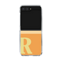Clear Case［ Original - initial two tone - R orange ］