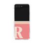 Clear Case［ Original - initial two tone - R pink ］