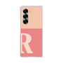 Clear Case［ オリジナル - initial two tone - R pink ］