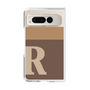 Clear Case［ Original - initial two tone - R brown ］