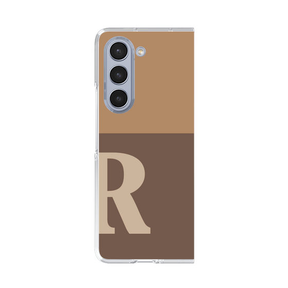 Clear Case［ Original - initial two tone - R brown ］