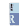 Clear Case［ Original - initial two tone - R blue ］