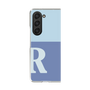Clear Case［ Original - initial two tone - R blue ］